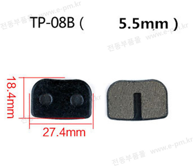 디스크 브레이크 패드 전기자전거 전동킥보드, TP-08B
