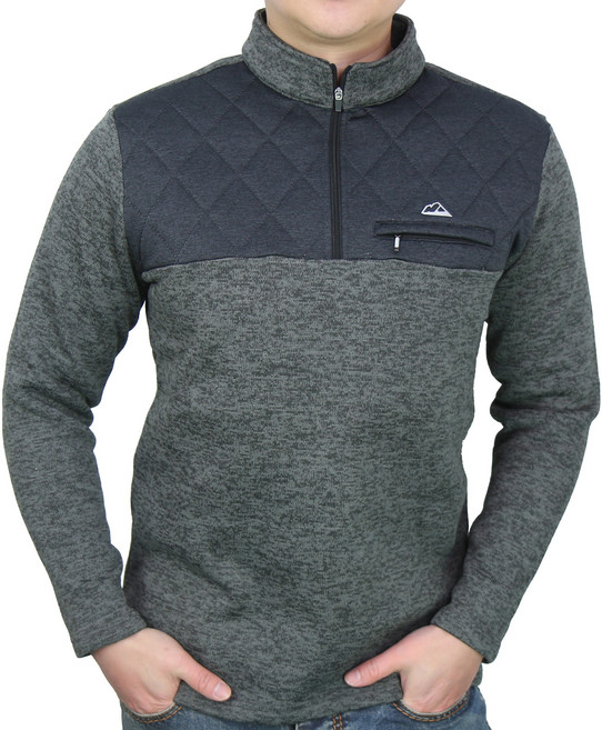 마운티스트 트리플러스 니트 기모 집업 티셔츠 (남) 겨울 작업복 일상복