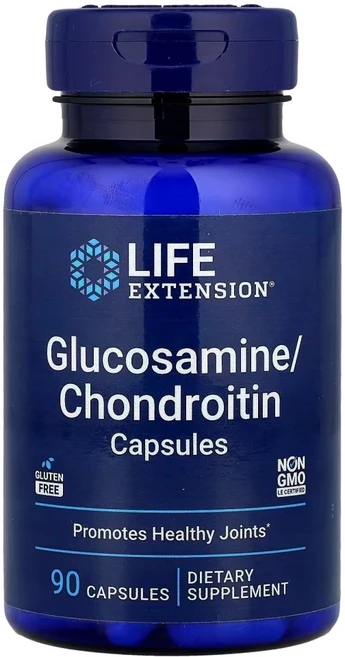라이프익스텐션 글루코사민 콘드로이친 90캡슐 Life Extension, 90정, 4개 - 쿠팡