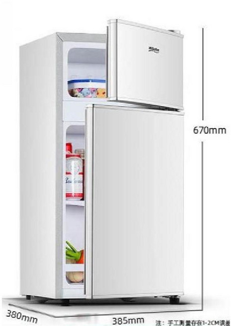원룸 사무실 미니 냉장고 소형 냉동고 음료수 술장고 기숙사 2도어 35L 42L 미니, 실버 양문형 35L