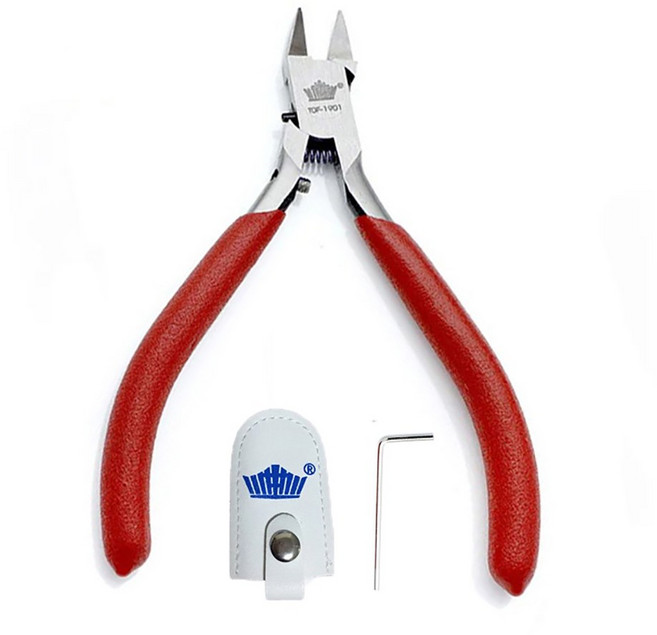 플라스틱 초보자용 수리 절단 모델 단일 플라이어 기본 니퍼 구축 펜치 TOF 1901 도구 블레이드, TOF1901, 1개