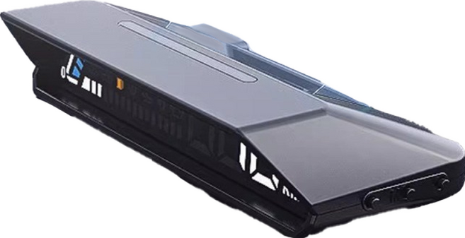 領先者 S100 OBD2 雙螢幕 LED投影 多功能 HUD抬頭顯示器 反射直顯 異常報警, 1套裝, Content Reference