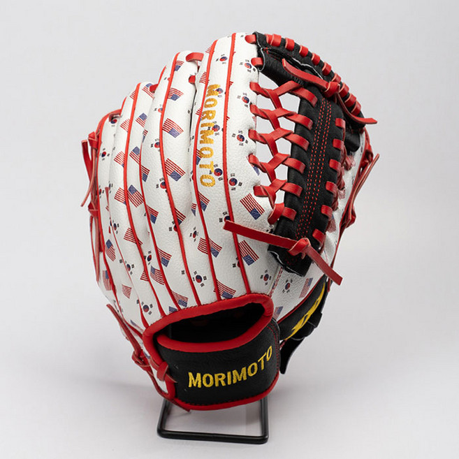 모리모토 M380 가죽 유소년 야구글러브 티볼글러브, 1개, 단품