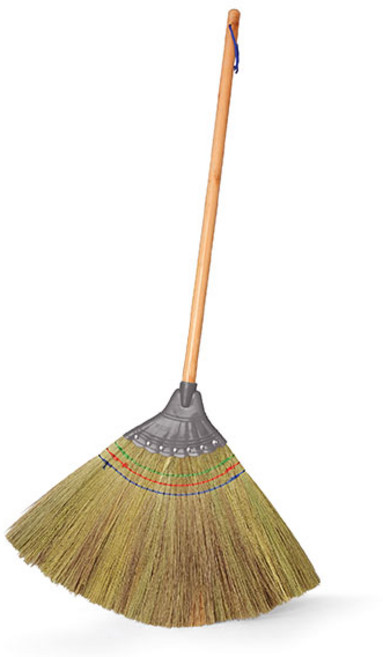 원목갈대비/빗자루 롱갈대비 청소용품 청소도구, 1개, 단일