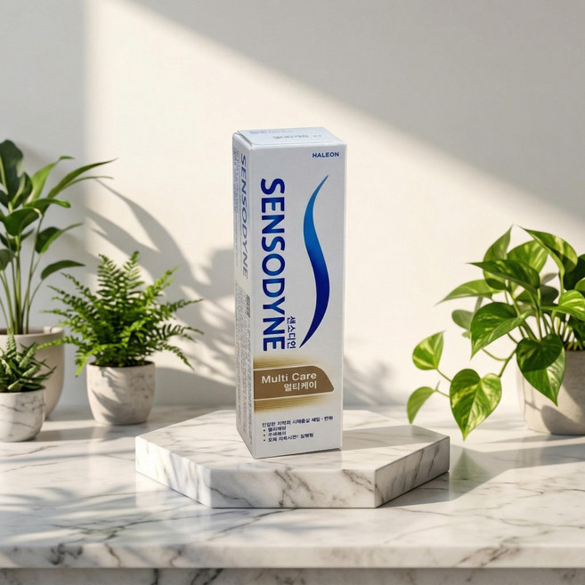 센소다인 멀티케어 치약 18g x 12개 기내수화물 가능 휴대용, 1개