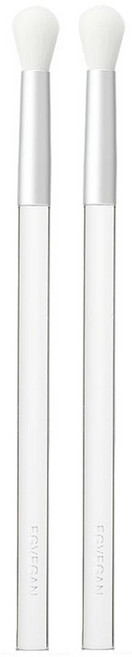 이지비건 퍼펙트 아트 핏 브러쉬, 2개, 백색+투명