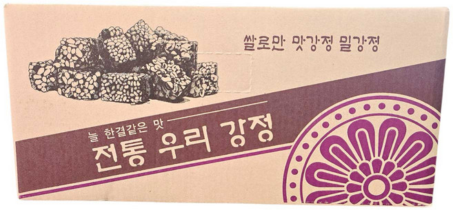 서울제과 밀강정 2kg 1박스 (대용량) / 명절상품, 1개