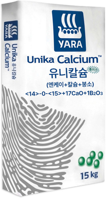 야라 유니칼슘 플러스 질산태 NK 칼슘복합비료 yara 비료, 15kg, 1개