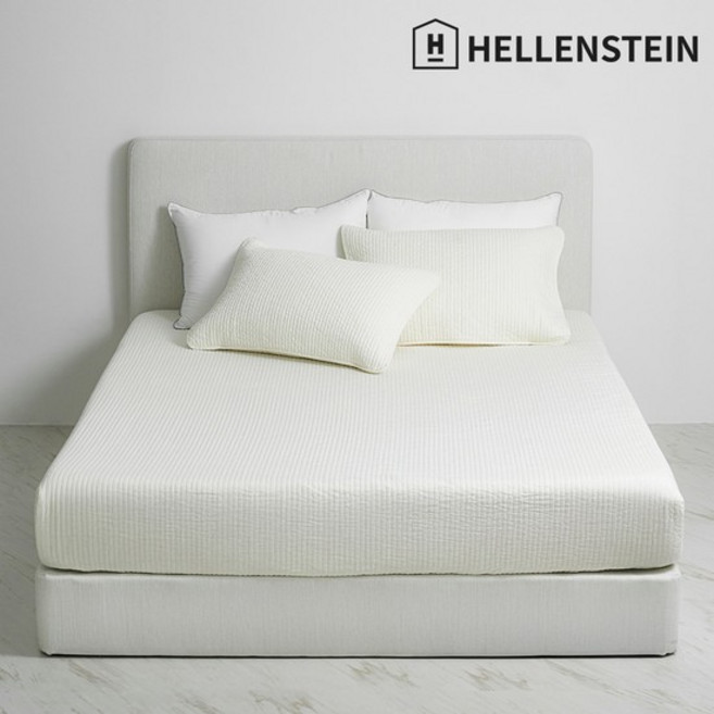 헬렌스타인 줄누비 코튼 매트리스 커버 세트 S/Q/K/LK