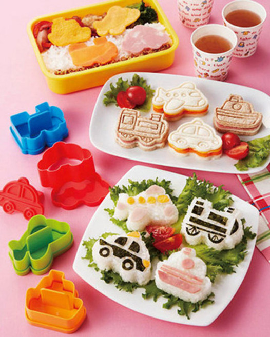 빈스메이드 주먹밥틀 샌드위치틀 (뛰뛰빵빵), 1개