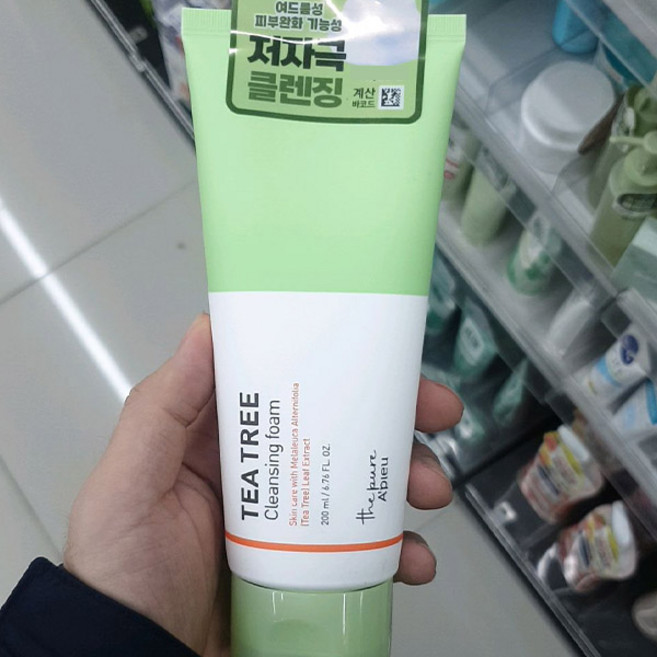 어퓨 더퓨어 티트리 클렌징폼, 1개, 200ml