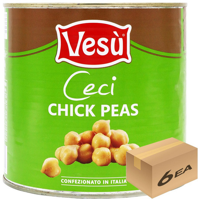 1박스) 베수 병아리콩 2.5kg x 6개입, 6개