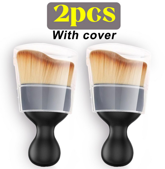 창틀 청소 브러쉬 디테일링 커버 먼지 키보드 자동차 틈새 에어컨 카메라 브러시 부드러운 인테리어 도구 두꺼운