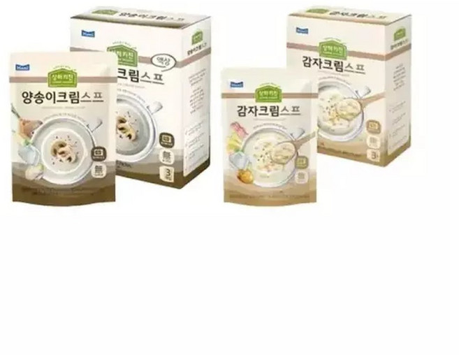 코스트코무료배송 상하키친 양송이크림스프, 450g, 2개