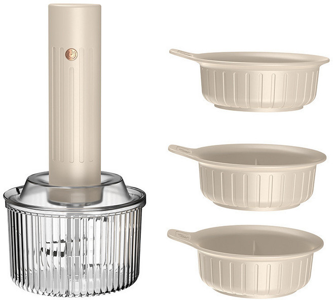 多功能電動絞肉機 肉餡輔食料理機, 贈3個+多功能電動絞肉機