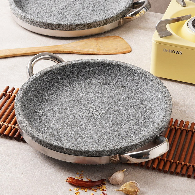 자연애 구이용 돌판 26 소고기 삼겹살 고기 불판 전골 구이판, 01-자연애 구이용 돌판 26, 1개