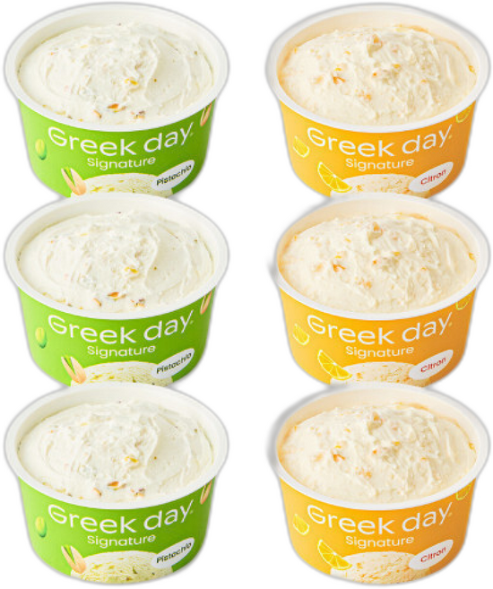 그릭데이 그릭요거트 피스타치오 / 유자 ( 세트), 1개, 100g