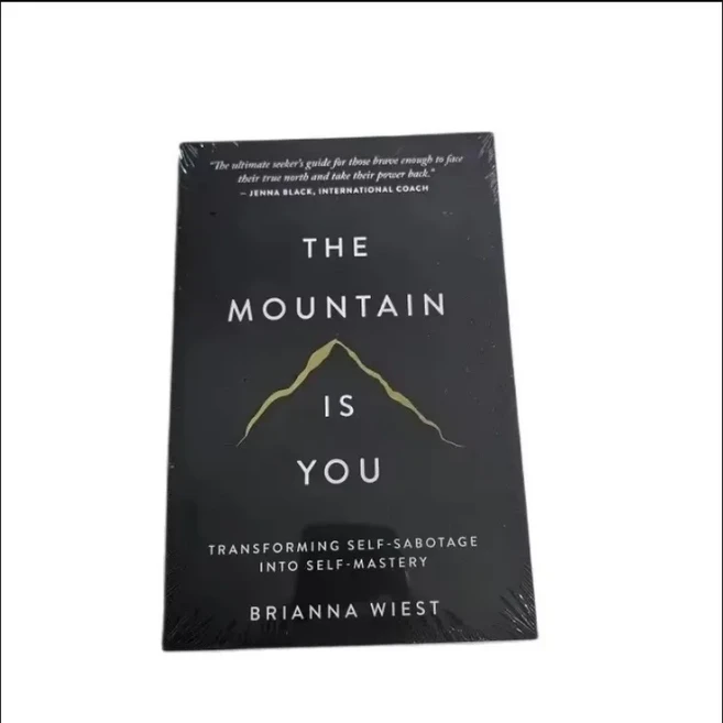 Mountain is You: 자기 사보타주 숙달 영어 책으로 변신 생일 선물, 01 A