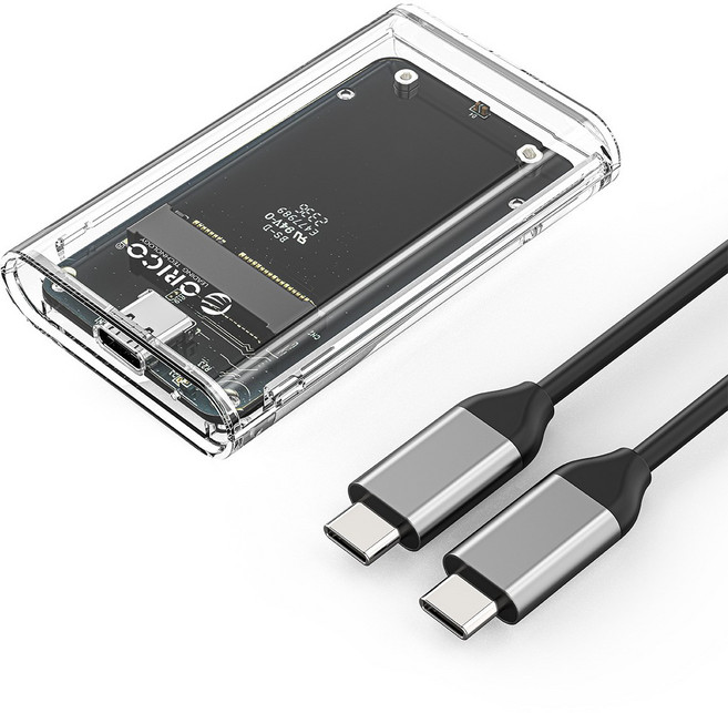 오리코 mSATA USB 3.2 C타입 외장 SSD 케이스 TC10, 1개