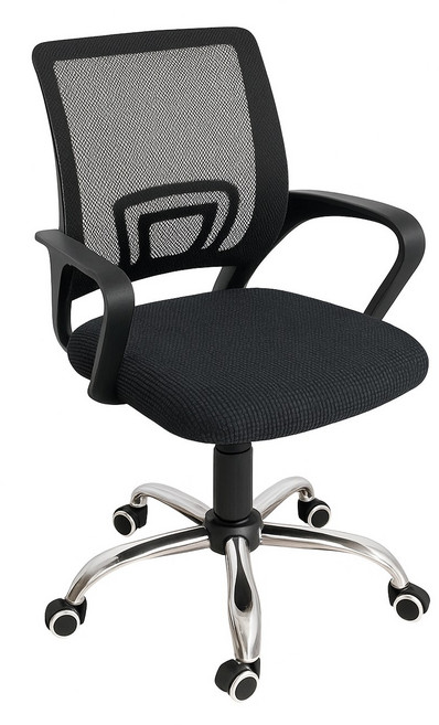 룰루홈 사무실 의자커버 리폼 천갈이, 블랙, 1개