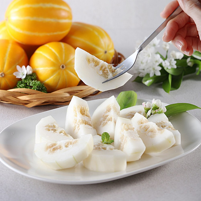 지안농산 당도보장 산지직송 알뜰 성주 꿀참외, 10kg(소과), 1개