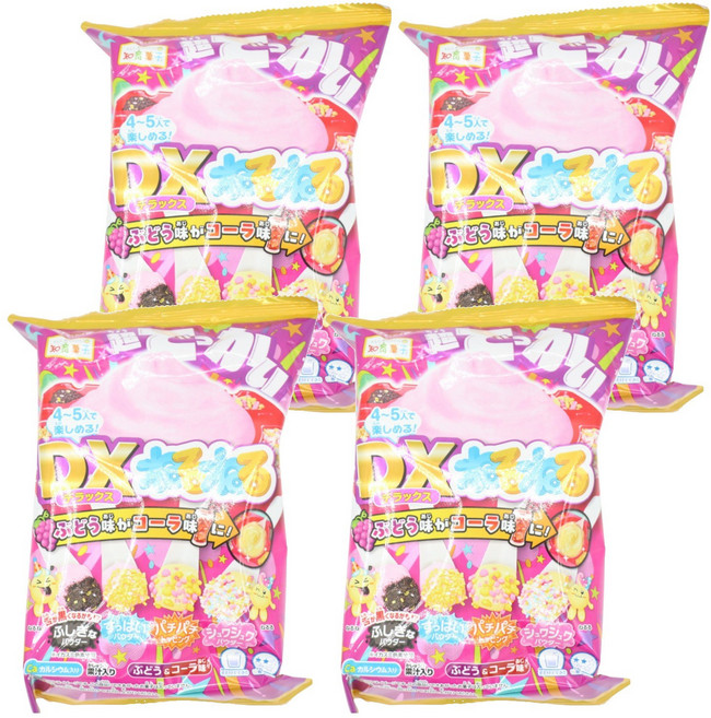 Kurashiki DX Neruneru 葡萄&可樂口味 69g×4入, 4個, 69g