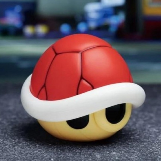 PALADONE瑪利歐賽車紅龜殼造型夜燈 電玩周邊商品 居家裝飾擺件, 紅色
