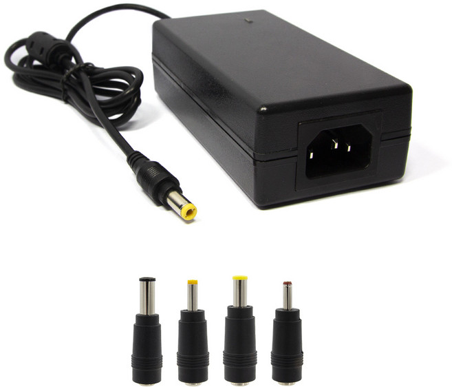 HDTOP 국산 19V 3.42A 다용도 어댑터 4종 젠더 HT-AD096, 1개