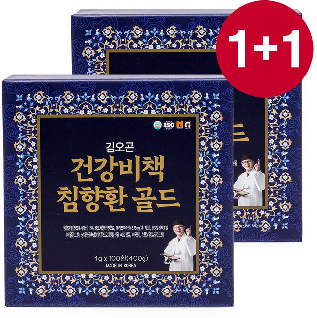[공식] 김오곤 건강비책 침향환 골드, 4g, 200개