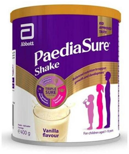 패디아슈어 어린이 멀티비타민 바닐라맛, 400g, 2개