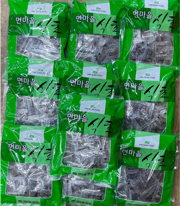 면마을 일회용식초 /배달용식초, 1000개, 7ml