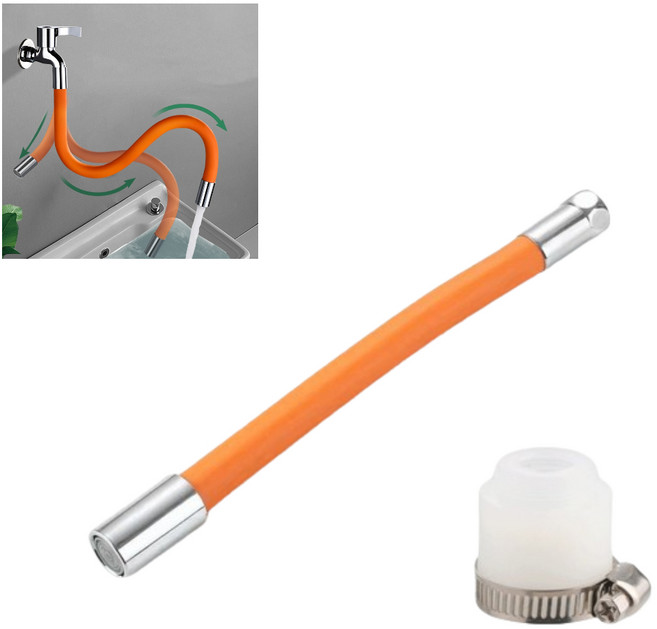 360도회전 수도꼭지 세면대 수전탭 워터랩 수전 양치, 1개