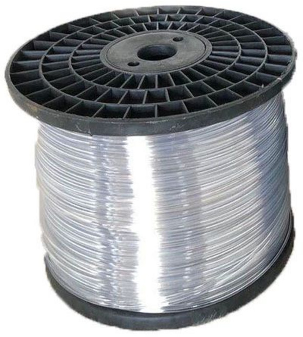 PVC 플라스틱 코팅 투명 선 1개 연어뼈 부자재, 투명 3.0mm 1000m 10kg