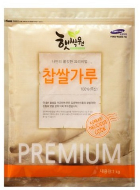 김포맥아식품 국산 찹쌀가루, 1개, 1kg