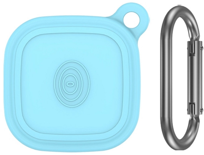 먼지와 충격 흡수가 없는 트래커 실리콘 가드 타일에 미끄러지지 않는 트래커 프로텍터 by Life360, Luminous ice blue, 1개