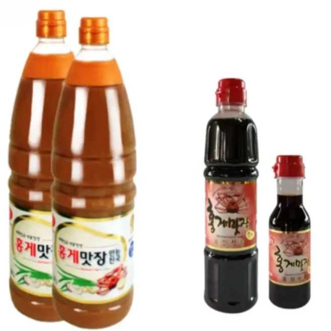 유쎌스토어 홍게간장 만능진국 1.8L 2EA 레드 700ml 세트 맛있는간장, 1개
