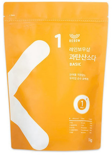 과탄산소다 베이직 1kg, 1개