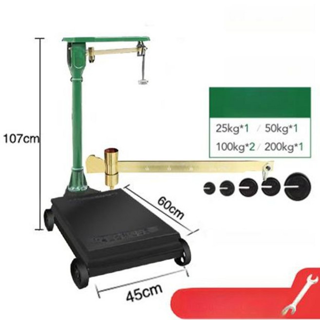 산업용 계근대 고물상 무게추 폐지 수거 판수동 재래시장, 기본 모델명/품번, 500kg 전동 구리 45x60cm, 1kg