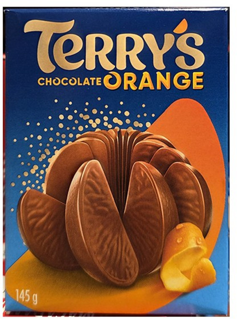 테리스 오렌지 밀크초콜릿, 145g, 1개