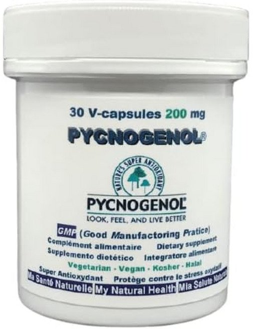 프랑스산 피크노제놀 고함량 200mg 30캡슐, 1개, 30정