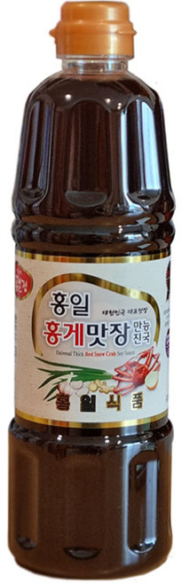 홍일식품 홍게간장 홍게맛장만능진국, 1개, 900ml