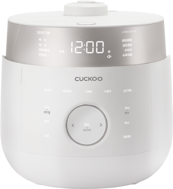 쿠쿠 마스터셰프 IH밥솥 6인용, CRP-LHR0610FGW, 화이트계열