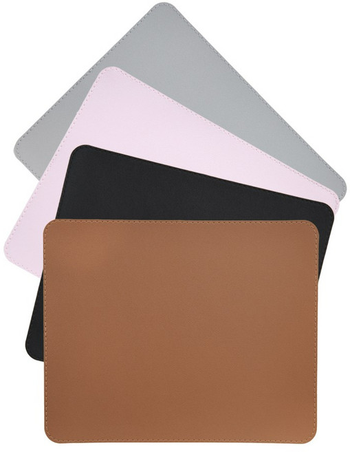 아이존아이앤디 마우스패드 PU 가죽 생활방수 EZ MDP-272, 그레이, 1개