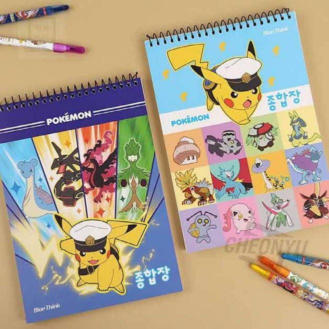 [글리즈] 포켓몬스터 3000 종합장 (랜덤발송), 1개, 포켓몬 종합장
