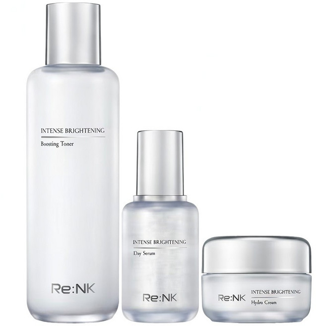 [리엔케이] 인텐스 브라이트닝 수분 미백 기초 3종 세트, 1세트