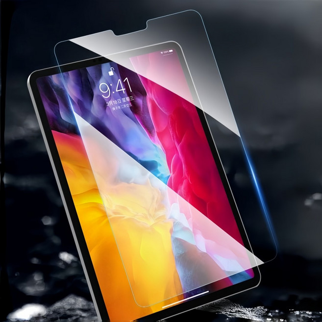 iPad 玻璃貼 高清平板保護貼 適用於 iPad Pro 12.9吋 Air 8 7 6 M4 13吋 M3, 高清, 1個