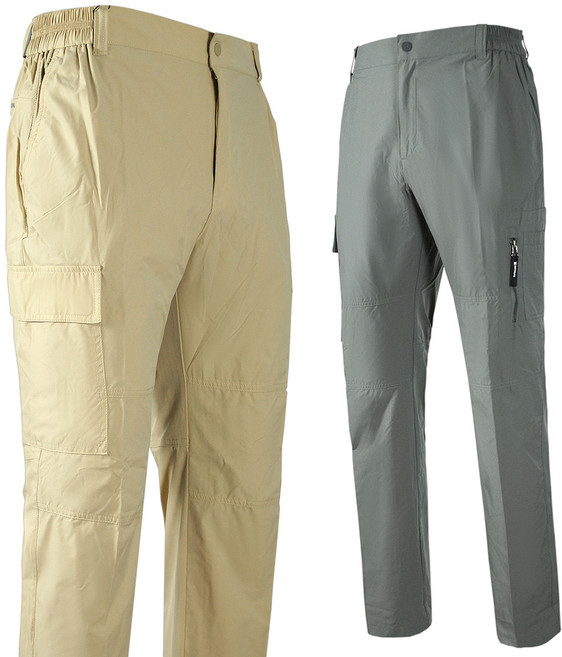 이원재 골프 스판 쿨링 카고팬츠 밴딩 남성여름바지 냉감 아이스 기능성 방수 골프웨어 파크골프 7003