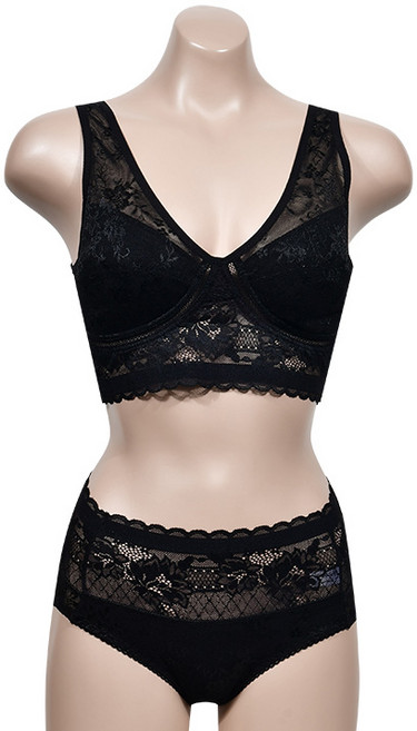 혜문추천샵 여성스러운 연출에 좋은 여성 런닝형 부직포 브라 팬티 세트 여자속옷세트 여성속옷세트 여자팬티세트 노와이어브라 여성브라