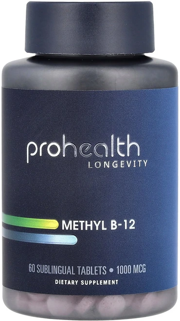 ProHealth Longevity 메틸 B-12 1 000mcg 설하 정제 60정 Longevity (프로헬스 롱제비티), ProHealth Longevity (프로헬스 롱제비티, 1개 - 쿠팡