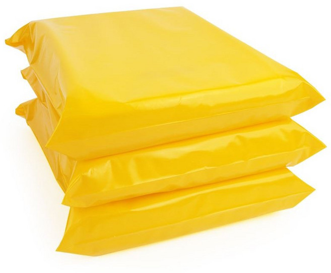 더담아 LDPE 택배봉투 옐로우